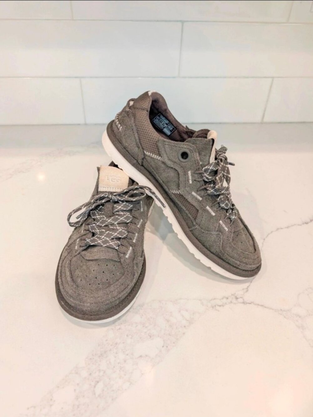 UGG Minimel Dense Smoke Suede Sneakers Women’s Size 6